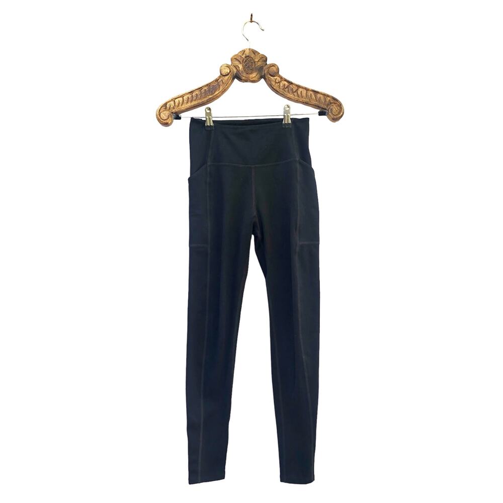 Girlfriend Collective Black Compressive Pocket Legging High Rise Small